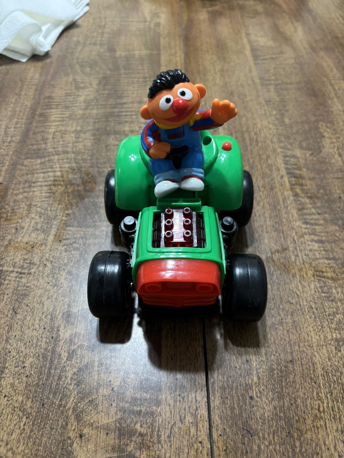 Sesame Street Character on Tractor