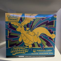 Ascended Heroes Pokemon Center Elite Trainer Box 