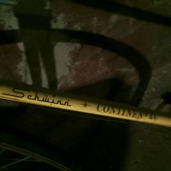 Vintage Schwinn Continental yellow