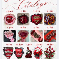 Valentines Flowers / San Valentin Flores 