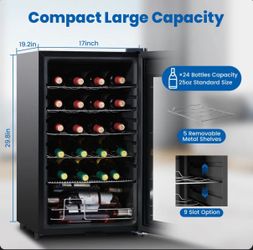 Mini Fridge Wine Cooler (new in box)