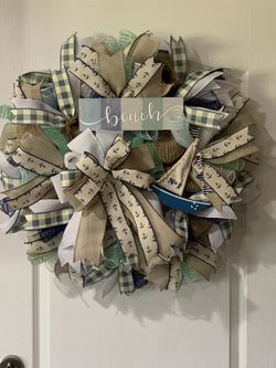 Nautical/beach wreath
