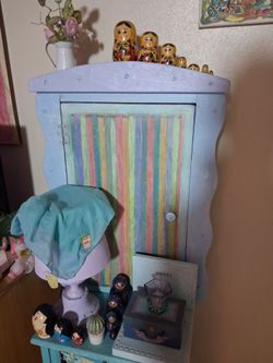 Real wooden cabinet