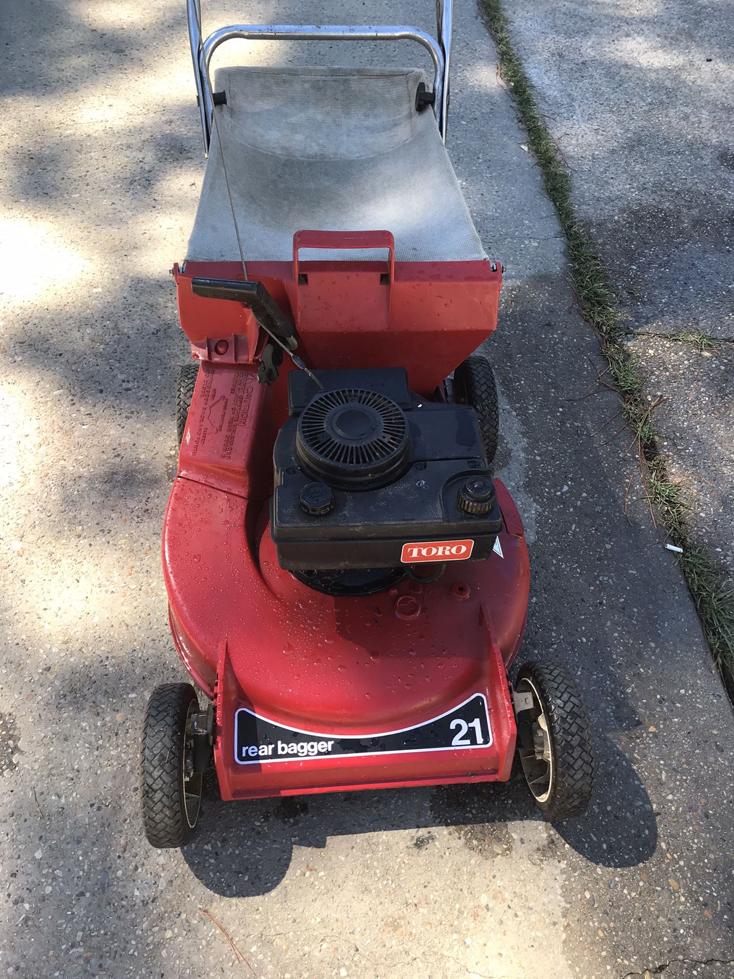 1982 Vintage Toro Push Mower