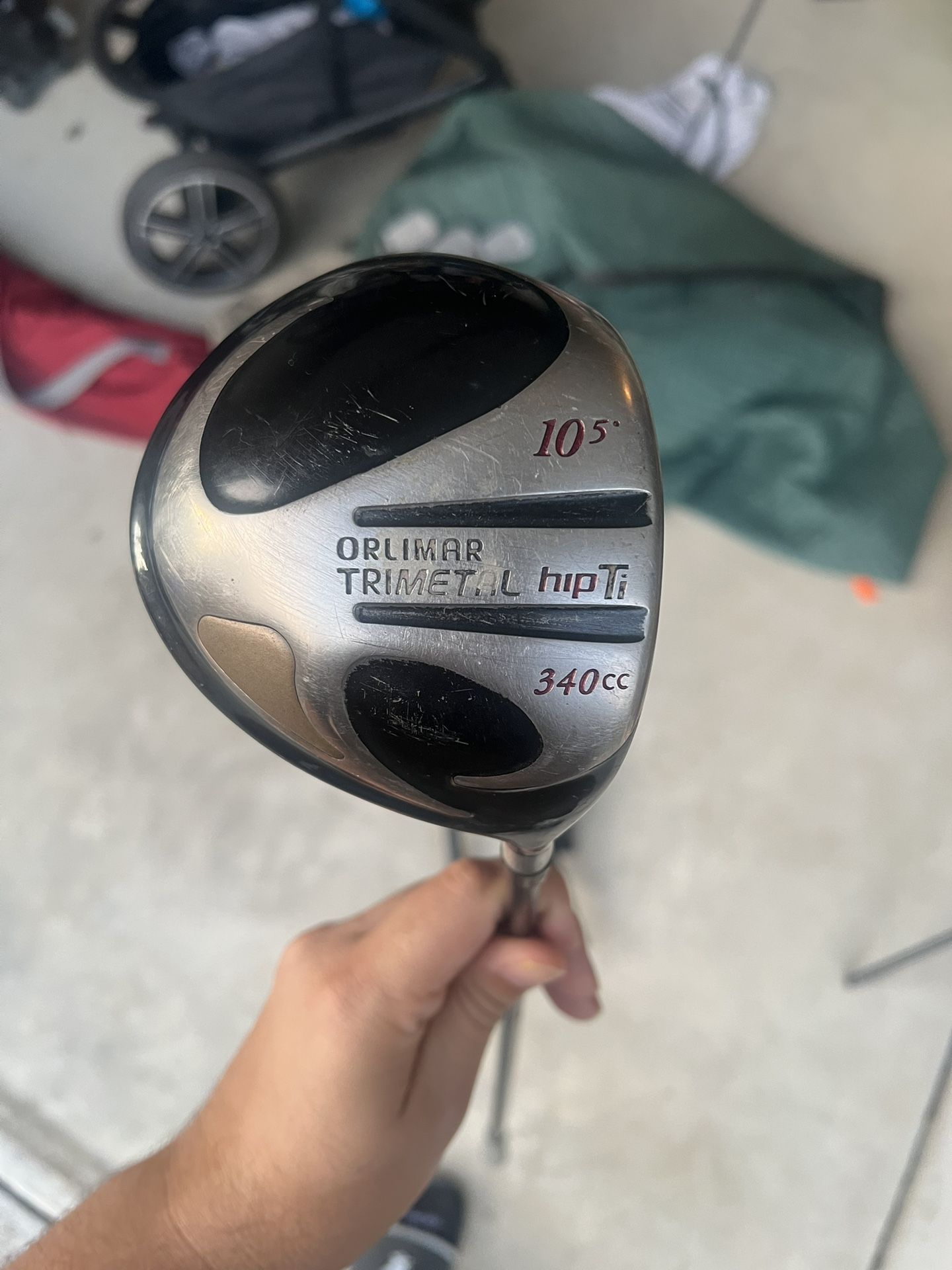 Men’s RH Orlimar Trimetal hipti 10.5 Driver 340cc