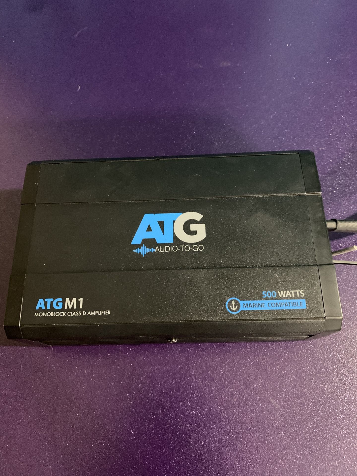 ATGM1 500W Class D Monoblock Amplifier