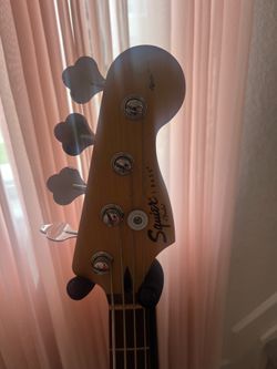 Bass Guitar and stand
