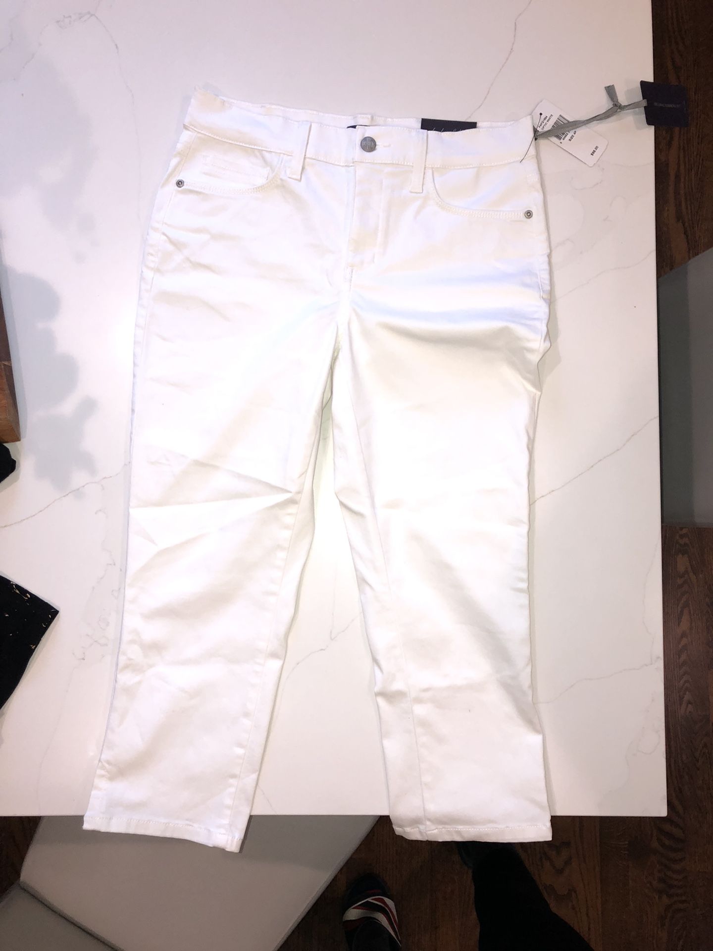 NYDJ’s Women’s White Capri Jeans Size 4