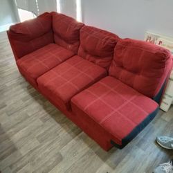 Burgundy Love Couch 