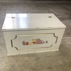 Wood Storage Or Play Chest