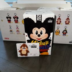 Mickey Friends Keychain Plushie Chip