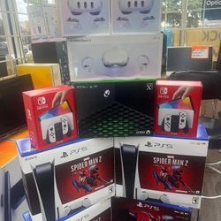 PS5 PlayStation5 Xbox X Nintendo switch pay low down no crdt needed