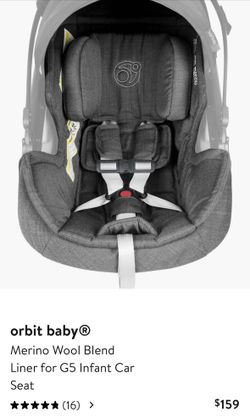 Orbit Baby G5 Merino Wool Infant Car Seat Liner 