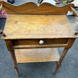 Antique Dry Sink Table 