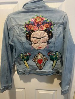 Women’s Frida Kahlo Denim Jacket