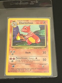 Pokemon Card: Charmeleon