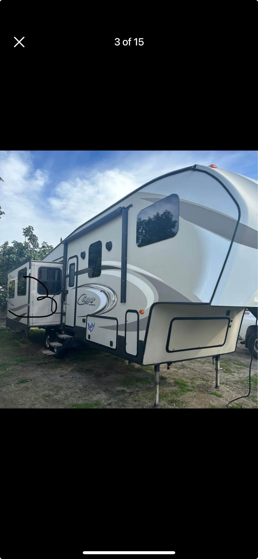 5th Wheel 2017 Keystone Cougar 29ft All Season