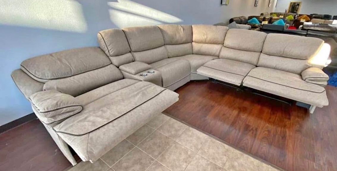 Alejandra reclining sectional $1599