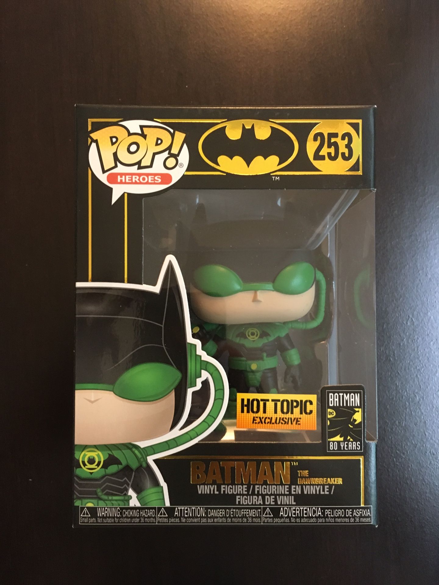 Funko Pop Heroes Dawnbreaker Batman Hot Topic Exclusive (#253)