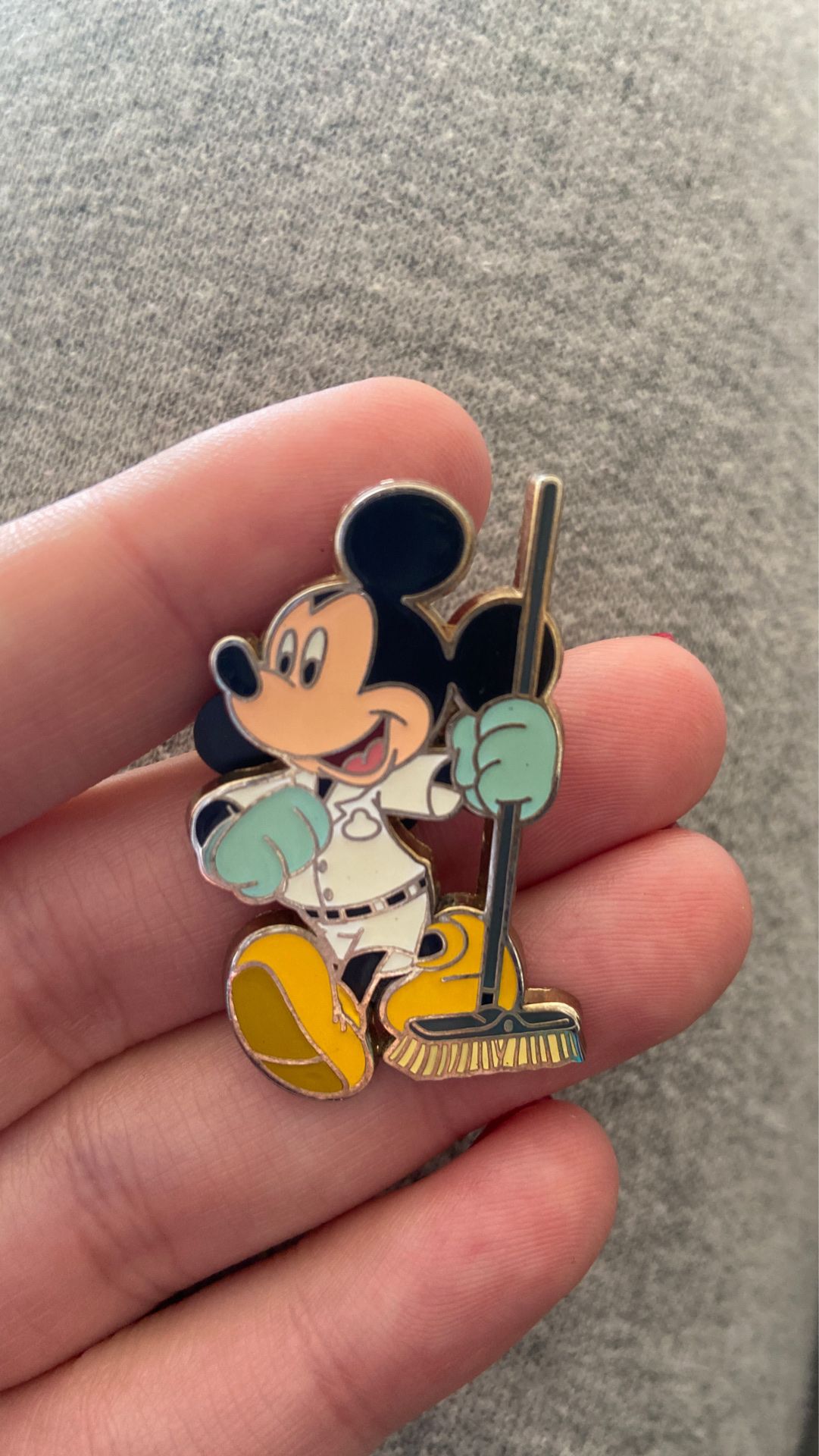 Disney Mickey custodian pin