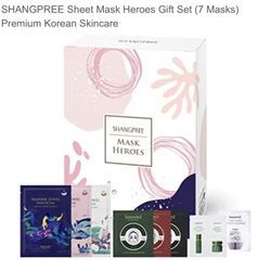 Set of 7 Premium Face Masks Brand New