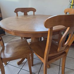 Dinner  Table, Kitchen, Wood Table
