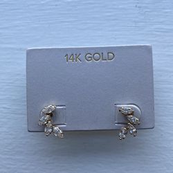 14k Gold Earrings 