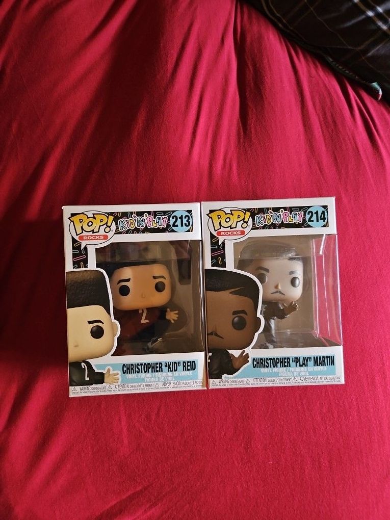 Funko Pop, Kid and Play. 80s