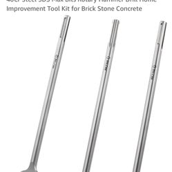 New in the box ZELCAN chisel set. brick stone concrete 18 inch