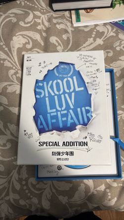 BTS skool luv affair album full + photocard