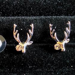 Reindeer Stud Earrings
