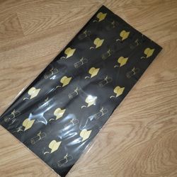 Black & Gold Graduation Boquet Paper