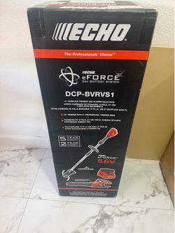 ECHO 56V Cordless Battery 16 in. String Trimmer and 151 MPH 526 CFM Blower Combo Kit w/ 2.5Ah Battery and Charger (2-Tool) $245 BRAND NEW FIRM PRICE