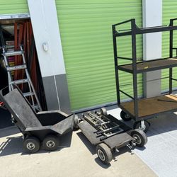 Film / Movie Set Moving Equipment Lot 
