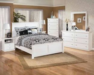 Brand New White Bedroom Suite With modern style