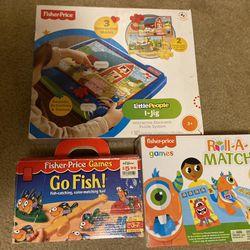 Fisher-Price Collectible Preschool Games and Puzzles 