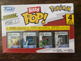 Pokémon Funko pop bitty pop set