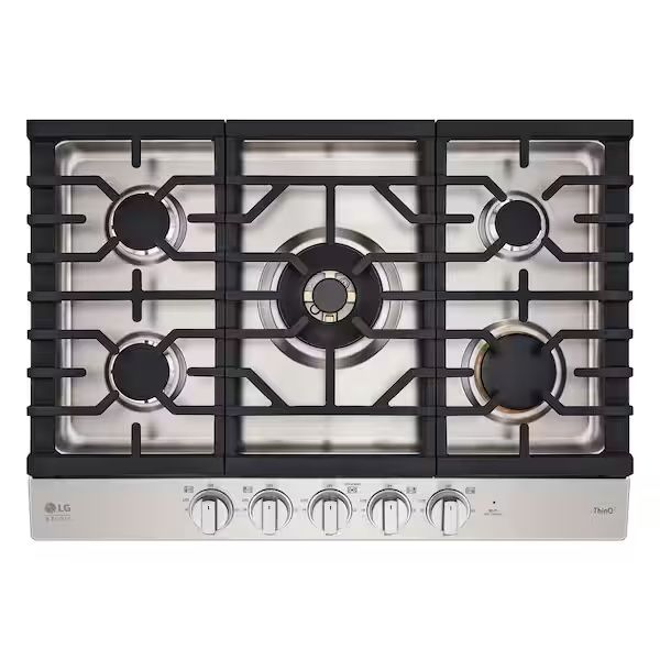 LG Gas Stove 5 Burners 36”