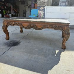 Marble Coffee Table Set