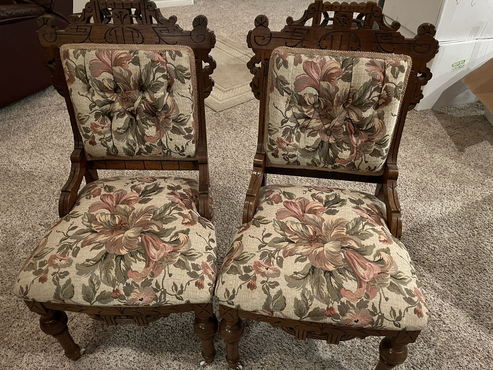 Two 19th Century Eastlake Chairs