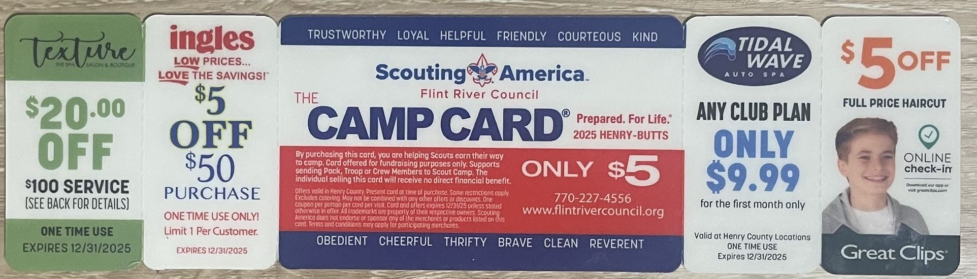 ποΈ BSA Discount Card Fundraiser ποΈ