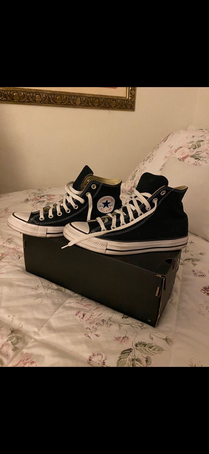 Black High Too Converse 