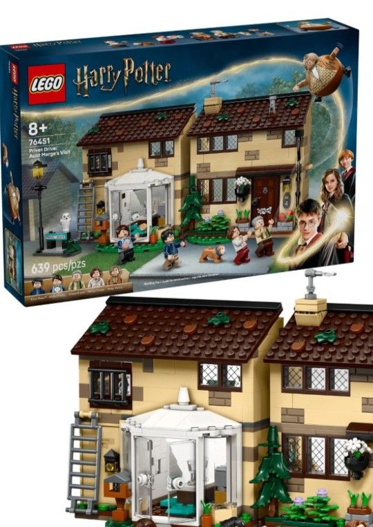 Harry Potter Lego Set   Privet Drive Aunt Marge Brand New Unopened Box