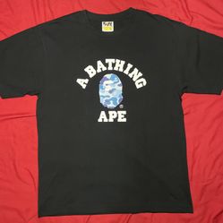 BAPE ABC Camo College Tee