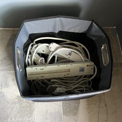 Box Of Extension Cords/power Strips
