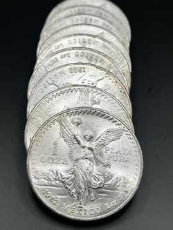 10-1982 One Ounce .999 Fine Silver Libertads