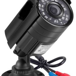 1080P HD-TVI Security Camera for Home Office Surveillance CCTV System - Bullet BNC Camera with Night Vision Black 