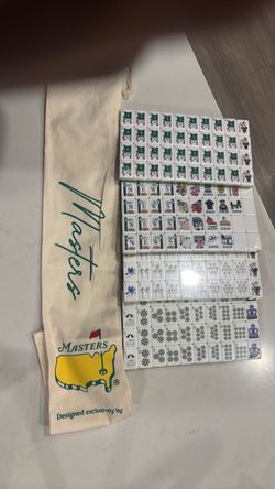 American Masters golf Mahjong tile set