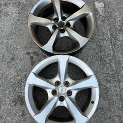 2 Spare Rims 20 Chevrolet 5 Lugs 120 mm