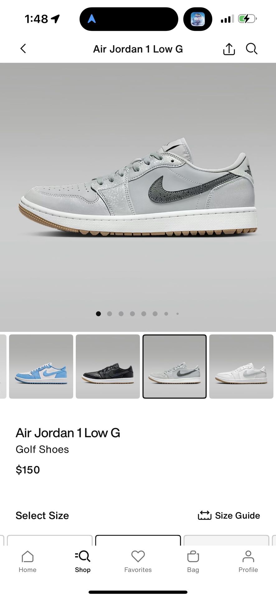 Air Jordan 1 Low Golf Shoe
